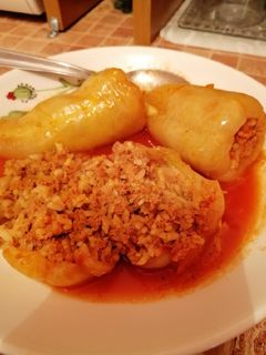Töltött paprika recept fotója