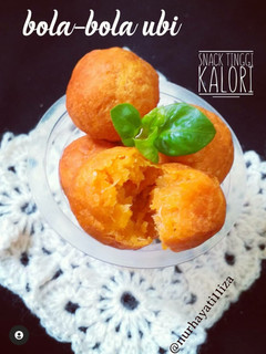 Foto resep Bola-bola ubi snack mpasi