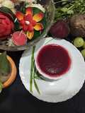 Beetroot amla soup