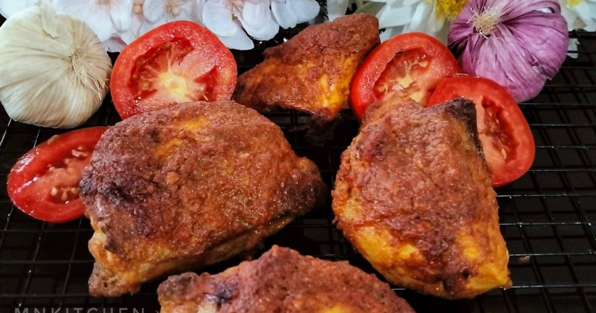 Ayam Panggang (Ayam Bakar) Bumbu Padang