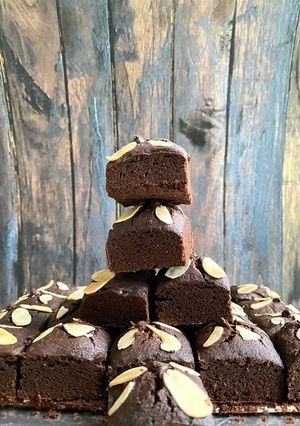 Foto resep Cakey Brownies Palm Sugar