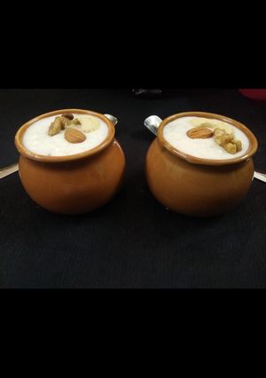 A picture of Badam ki kheer.