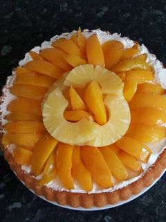 صورة لوصفة تارت المشمش والأناناس