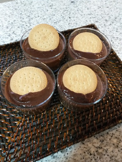 Una foto de Crema de chocolate