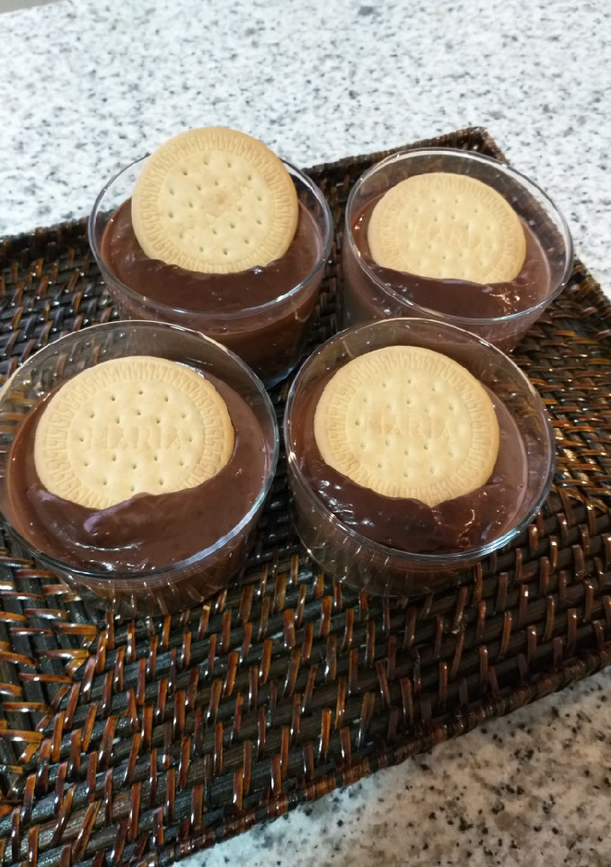 Una foto de Crema de chocolate