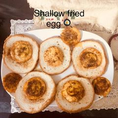 A picture of Shallow fried egg.