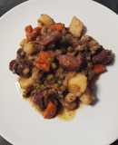Ragout de pavo con patatas y verduras