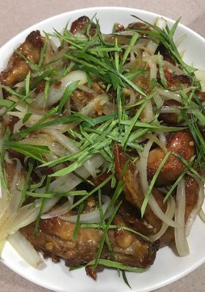 Hình của món Cánh gà chiên nước mắm.