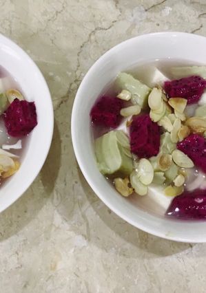 Hình của món Chè khúc bạch ngọt mát ngày hè.
