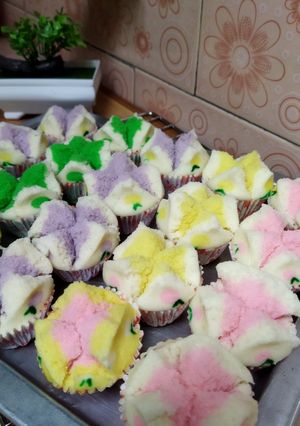Foto resep Bolu kukus mekar dengan metode all in one