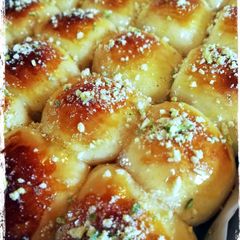 A picture of Condensed Milk Rolls.
