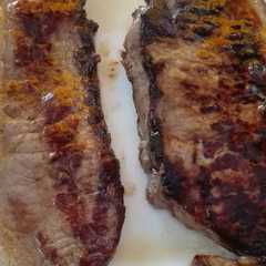 Una foto de Entrecote a la plancha