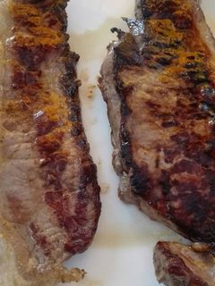 Una foto de Entrecote a la plancha