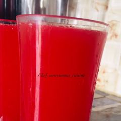 A picture of Watermelon 🍉juice by chef maryumms cuisine🌸.
