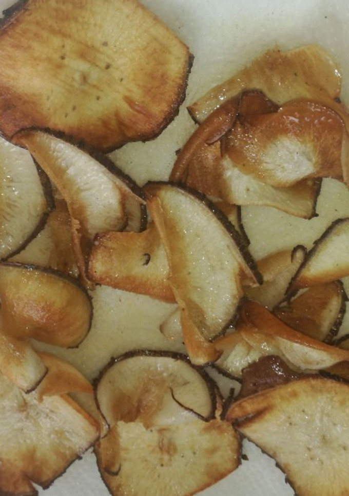 Una foto de Chips de yuca