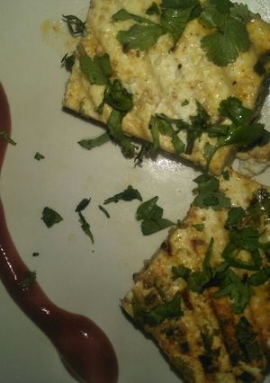A picture of Masala grilled paneer lahsuni.