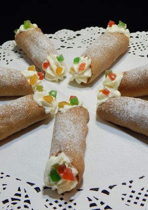 Cannoli rizslisztből gluténmentesen recept fotója