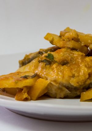 Una foto de Pescado al cava