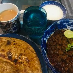 A picture of Fry Qeema.