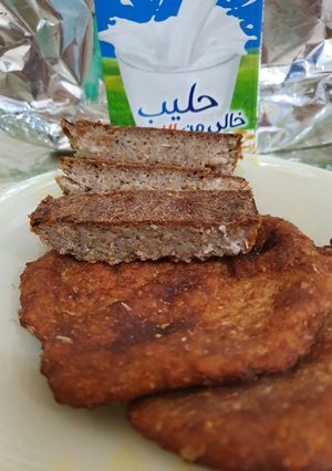 صورة لوصفة خبز بدقيق الحنطة الكامل
