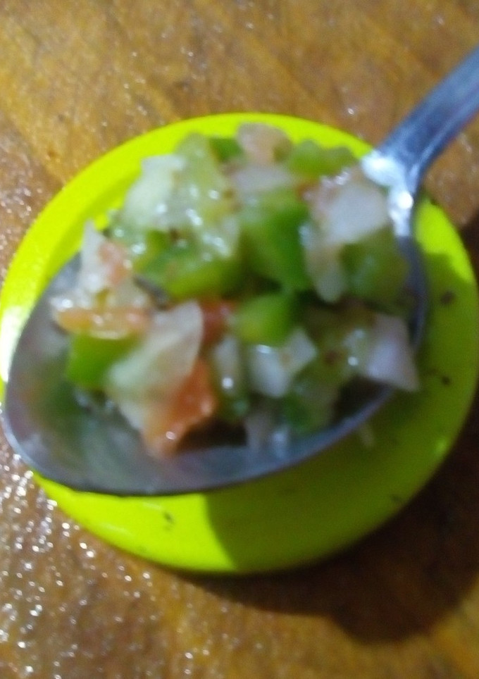 Una foto de Salsa criolla