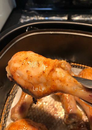 Hình của món Đùi gà nướng bột tỏi, tiêu và syrup-eatclean-Airfryer.