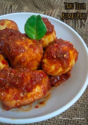 Foto resep Tahu Telur Bumbu Bali
