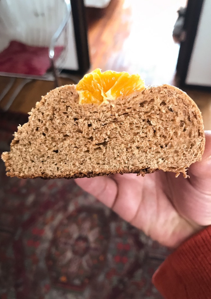 Una foto de Rosca de reyes integral