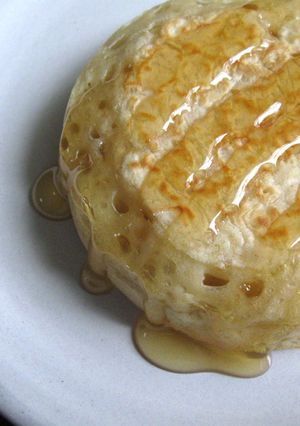 A picture of Crumpet Pancakes.