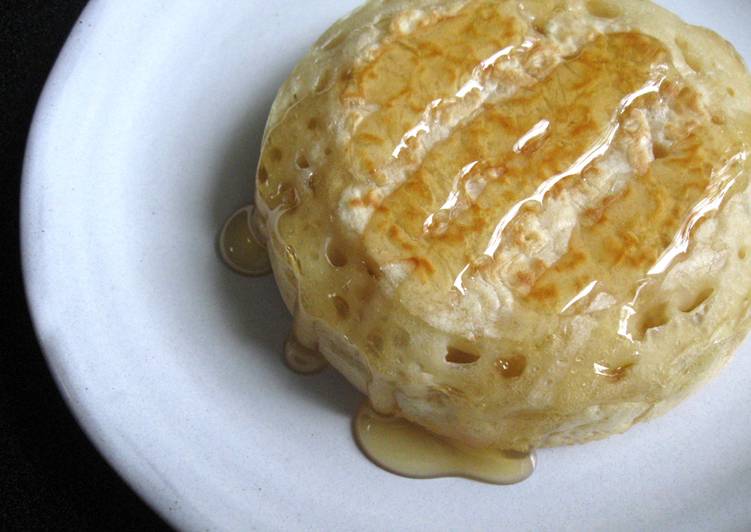 Easiest Way to Prepare Homemade Crumpet Pancakes