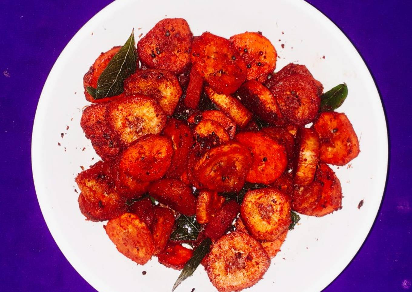 Spicy Raw Banana Fry