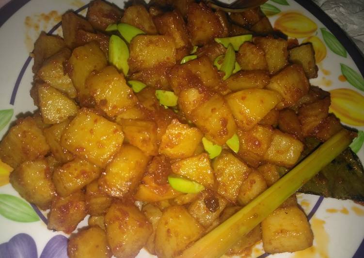 Kentang belado pete