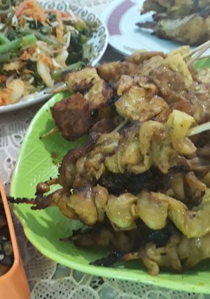 Foto resep Sate jamur