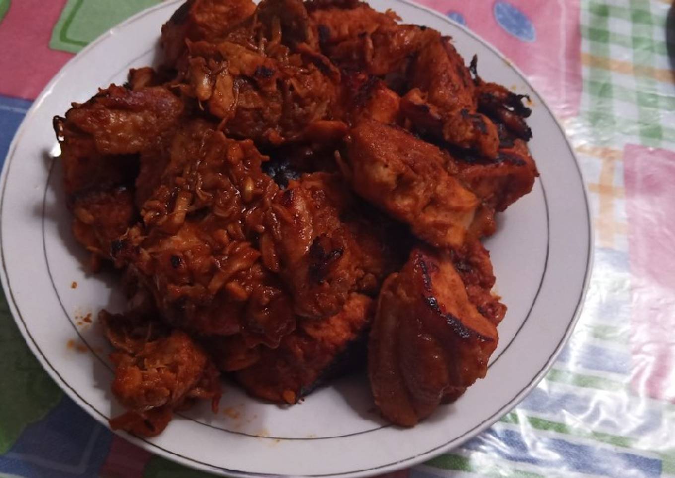 Ayam panggang teflon