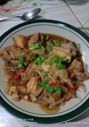 Foto resep Ayam mentega saori