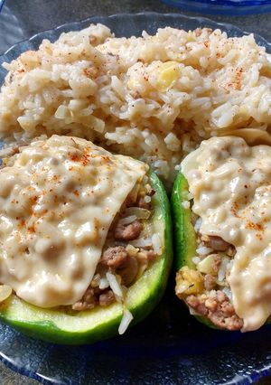 Una foto de Zapallitos rellenos