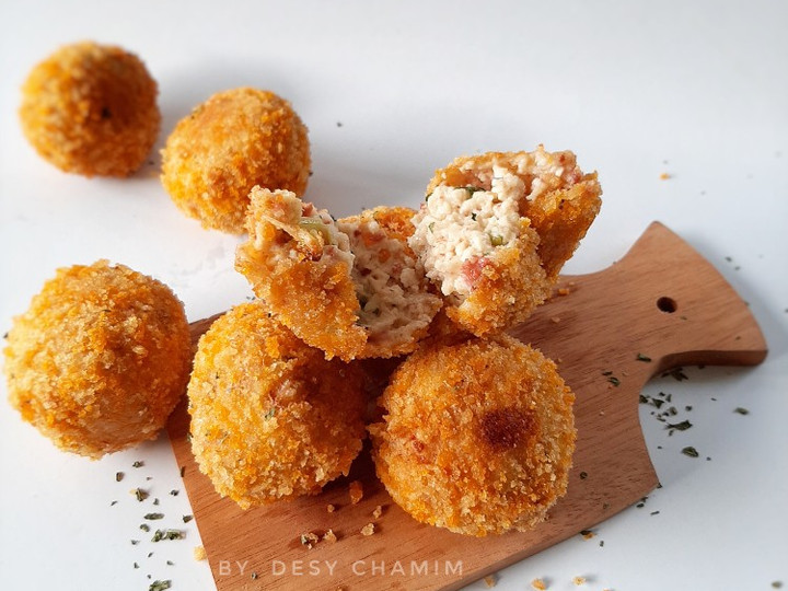 Cara Gampang Menyiapkan Kroket Tahu Kornet, Sempurna