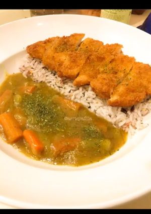 Foto resep Chicken katsu curry