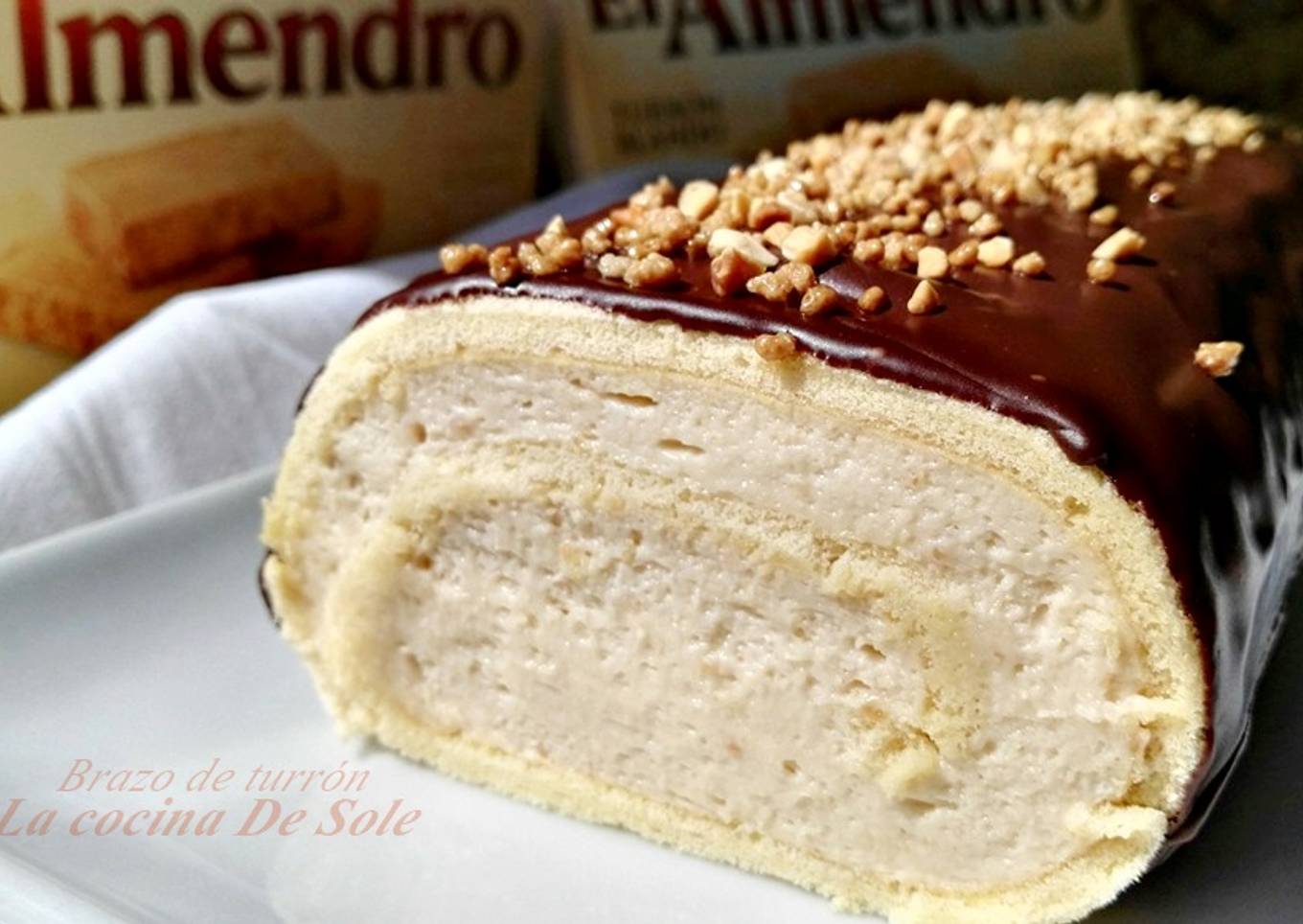 Brazo de turrón