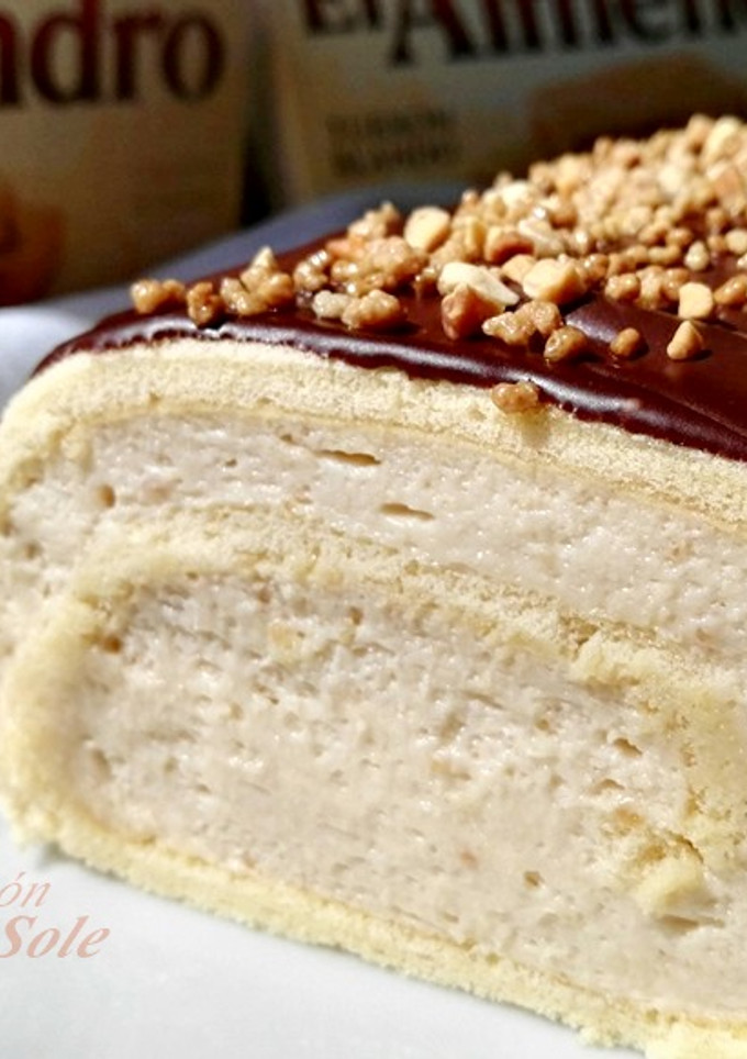 Una foto de Brazo de turrón