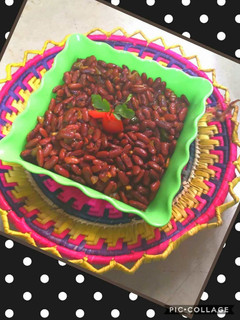 A picture of Red Beans Chaat.