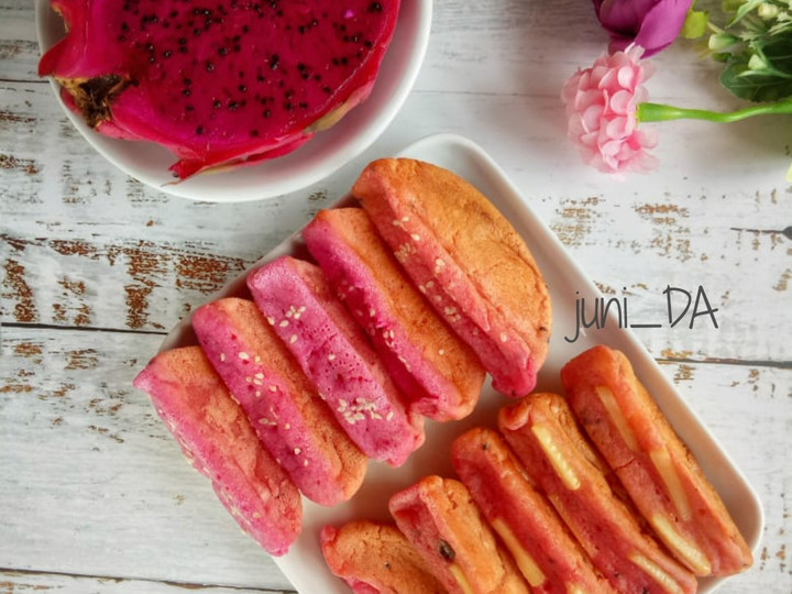 Resep 1.2 ~ Pukis Buah Naga yang Menggugah Selera