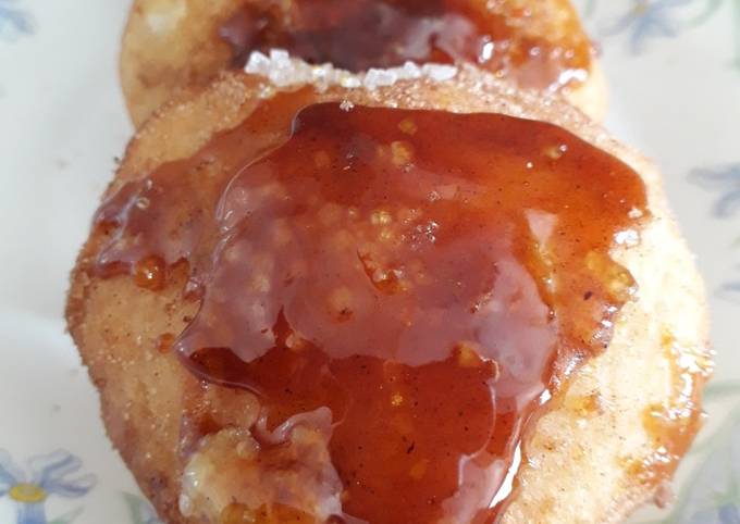 Resep Cream brule donuts Anti Gagal