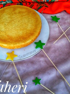 عکسی از دستور کیک وانیلی