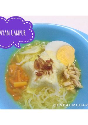 Foto resep Mpasi 1Y+ Soto Ayam Campur