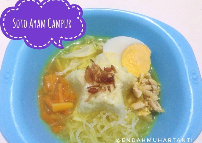 Mpasi 1Y+ Soto Ayam Campur