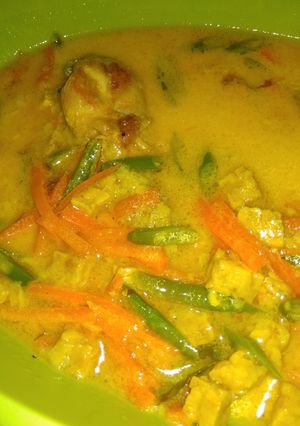 Foto resep Sayur kuning (kuah lontong)