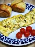 Tortilla de cebolleta y San Simón