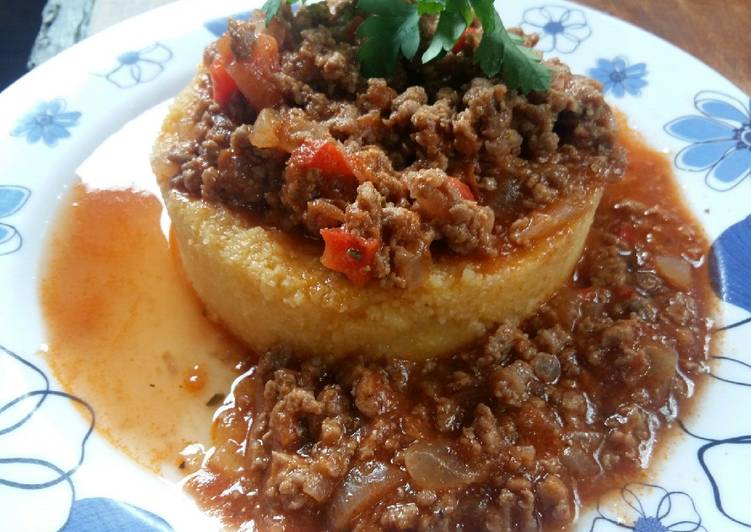 Salsa bolognesa! Especial para polenta #hacefrioo❄