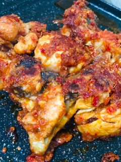 Foto resep Ayam Bakar Bumbu Rujak